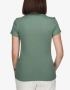 PUMA Essential Logo Tee Green Дамска Зелена Тениска👚Дамска Блуза С Къс Ръкав В Зелен Цвят Код P2402, снимка 5