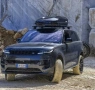Автобокс MENABO SATELLITE DUO BLACK CRAB 550л черен гланц 198x94x36cm Кутия Багажник за Автомобил, снимка 7