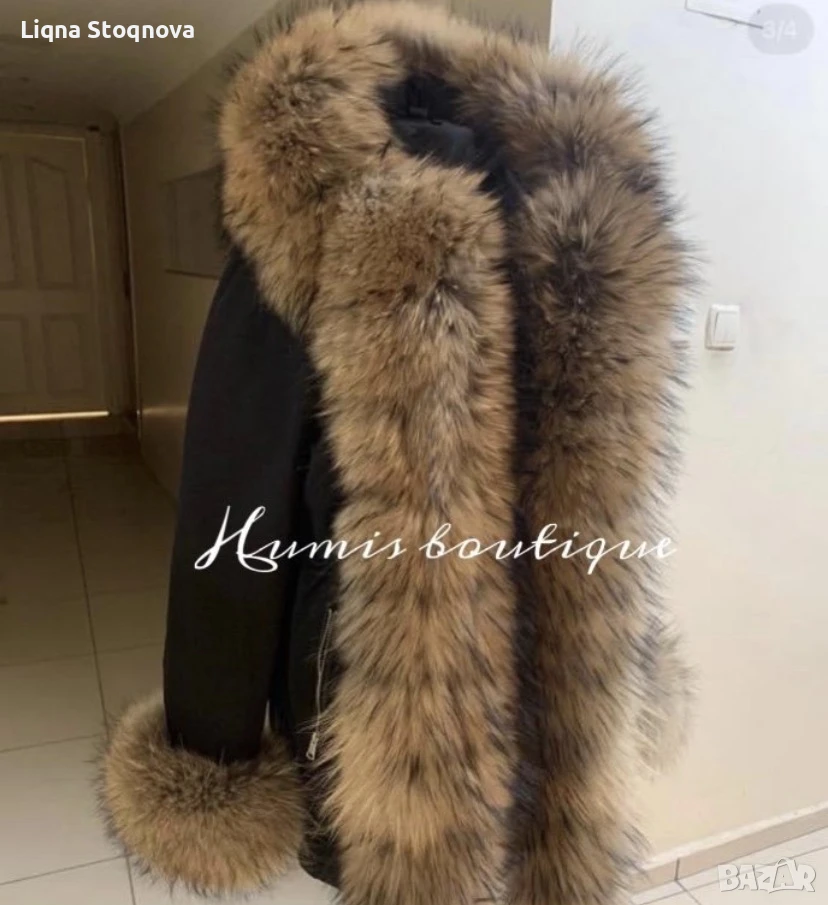 Парка с естествен косъм, снимка 1