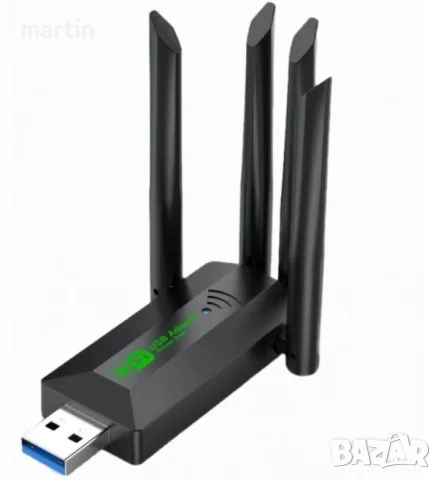 WIFI USB АДАПТЕР DUAL BAND 2.4G+5GHZ WI-FI DONGLE 4 АНТЕНА 802.11AC USB 3.0 