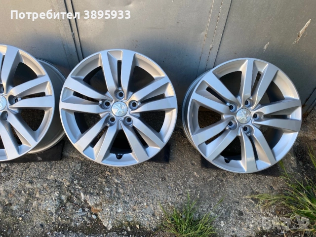 Оригинални джанти на PEUGEOT 308 508  16”, снимка 3 - Гуми и джанти - 54556755