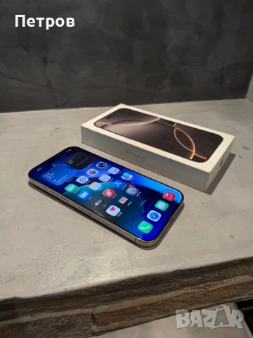 КАТО ЧИСТО НОВ Iphone 16 Pro Max Natural, снимка 7 - Apple iPhone - 54690554