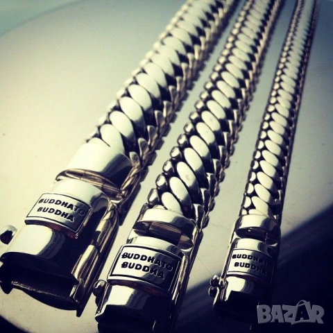 Buddha to Buddha- Ben XL-сребърна гривна