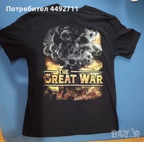Продавам нова фланелка на SABATON, снимка 2 - Тениски - 54389035