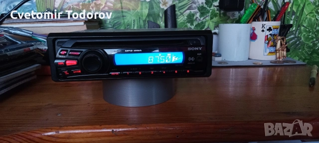 Авто Cd player Sony с аукс , снимка 3 - Аксесоари и консумативи - 54415049