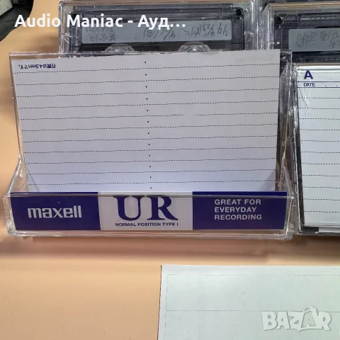 Maxell UR 90 и 60 минути Type I, снимка 3 - Декове - 55411438