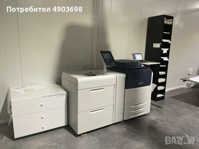 Продава се професионална цветна дигитална печатна машина Xerox Versant 280 Press, снимка 2 - Други машини и части - 55484963