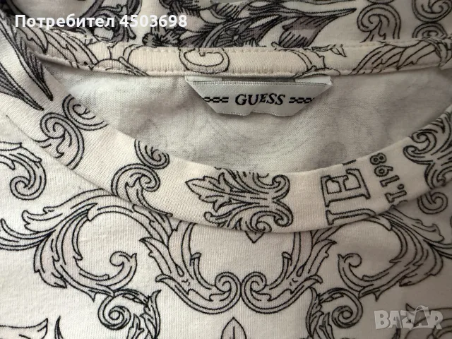 Детска тениска за момиче Guess, Размер 12, снимка 2 - Детски тениски и потници - 55625434
