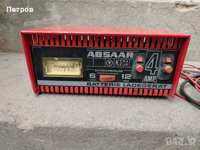 Зарядно за акумулатор 6V 12V, снимка 3 - Аксесоари и консумативи - 54277769