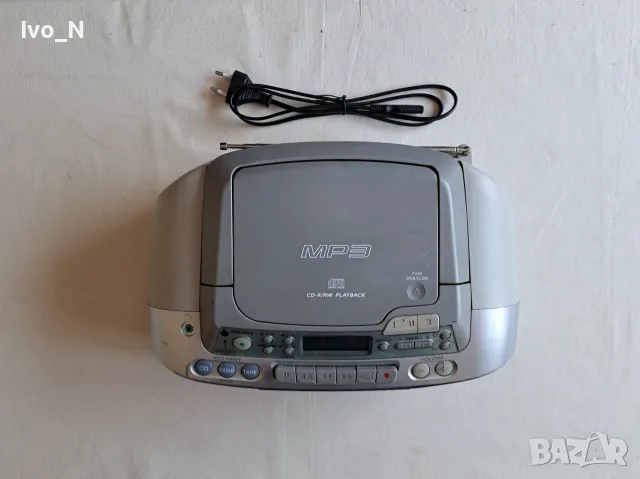 CD радио касетофон Sony CFD-S03 CPL., снимка 5 - Радиокасетофони, транзистори - 55596942