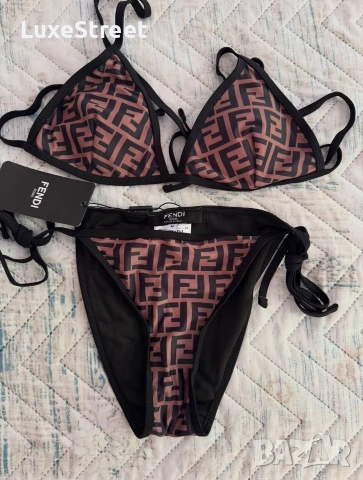 FENDI 🤍 Gucci 🤍 VERSACE 🤍Chanel🤍 Дамски Бански , снимка 16 - Бански костюми - 54690913