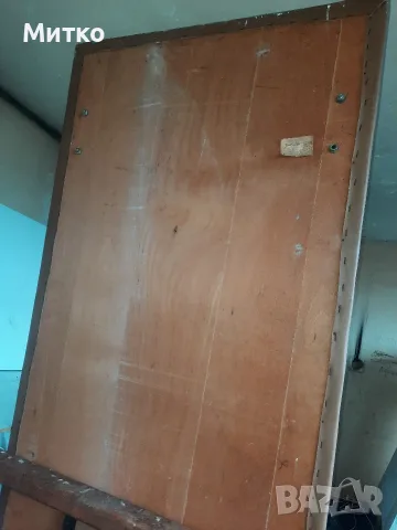 Ретро кожено портманто с метална закачалка, снимка 4 - Портманта - 55354470