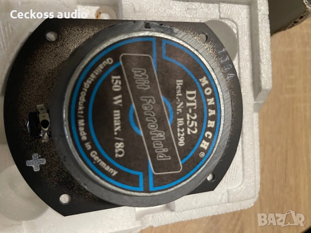 Нови високочестотни MONARCH 8ohm 150w, снимка 6 - Тонколони - 54662112