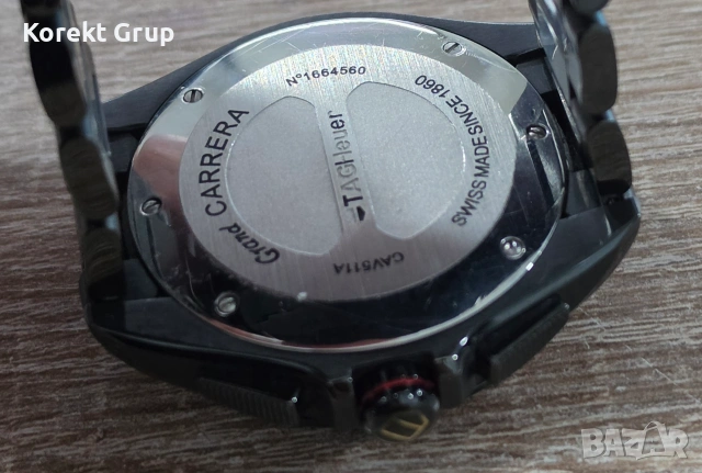 Tag Heuer Grand Carrera Calibre 36, снимка 5 - Мъжки - 55018434