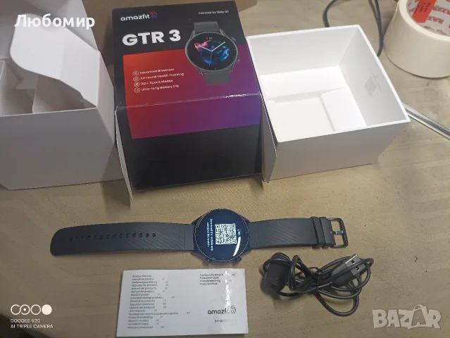 Amazfit GTR 3 Smart Watch Спортен часовник със 150+ спортни режима, GPS, фитнес часовник , снимка 3 - Смарт часовници - 55353953