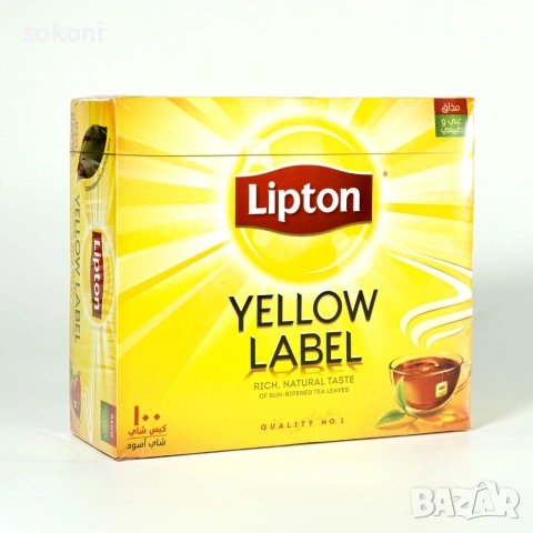 Lipton Yellow Label / Липтон Черен Чай 100пак
