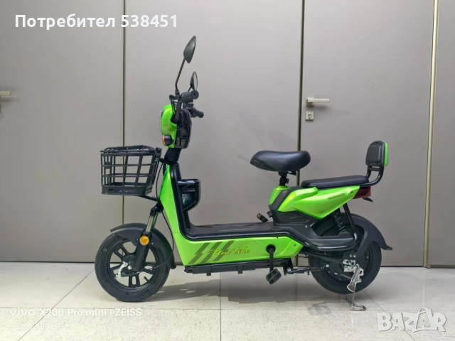 2026 Електрически скутер педалетка мотопед с педали НОВИ ! ЛИЗИНГ !, снимка 5 - Мотоциклети и мототехника - 54036762