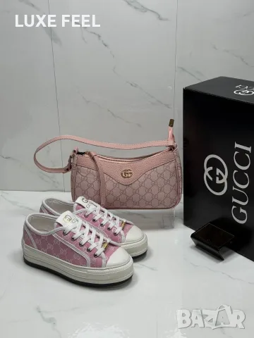 Gucci ⚜️Дамски Кецове , снимка 2 - Кецове - 55605929