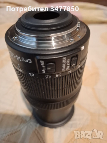 Обектив Canon EF-S 18-135 mm1:3,5-5,6 IS STM , снимка 3 - Обективи и филтри - 54443928