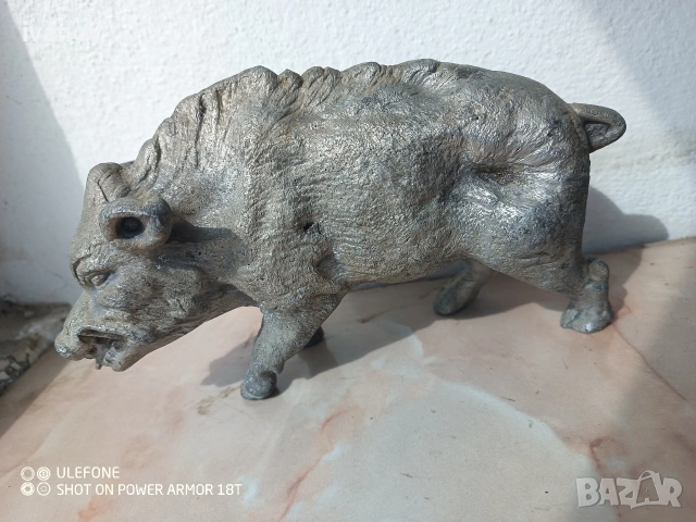 Фигура- диво прасе, снимка 5 - Антикварни и старинни предмети - 54234069