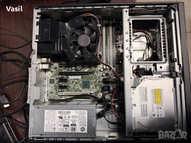 Настолен Компютър HP EliteDesk 800 G2 SFF, снимка 3 - Работни компютри - 55271573
