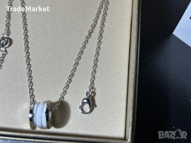Ново Дамско Колие Bvlgari B.zero1 Save The Children пълен комплект , снимка 5 - Колиета, медальони, синджири - 54381821
