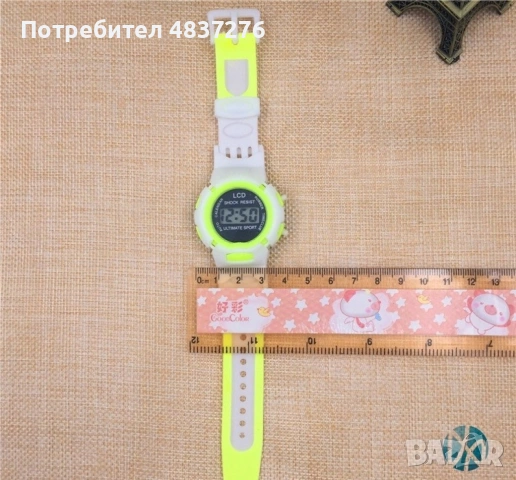 Ултра лек детски ръчен часовник за момчета и момичета, снимка 4 - Детски - 54751190