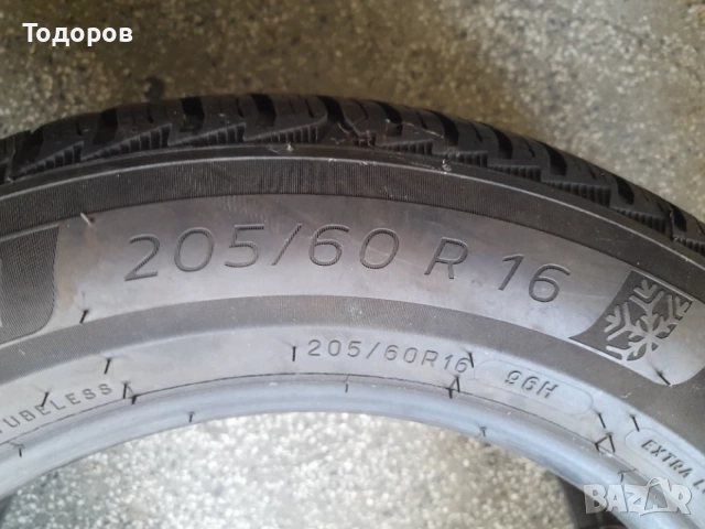 Продава една гума 205 60 16 цола,Michelin Alpin 7, снимка 3 - Гуми и джанти - 55642199