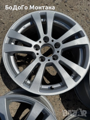 Алуминиеви джанти Мерцедес / Mercedes 16” / C-class / Ц-класа / C220 / C200 / C180, снимка 5 - Гуми и джанти - 54924957