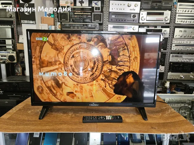 32" Смарт Телевизор Crown 32NV66WS – Компактен и икономичен Android Smart TV