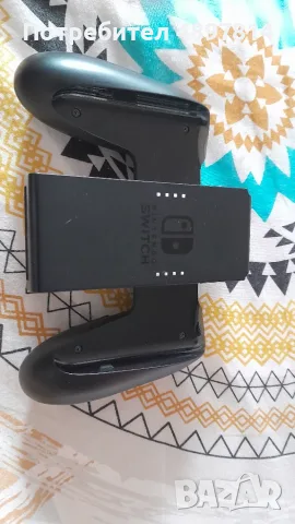 Nintendo switch + 4 игри + калъф : Запазени+ безблатен син JOY CON , снимка 3 - Nintendo конзоли - 55428751