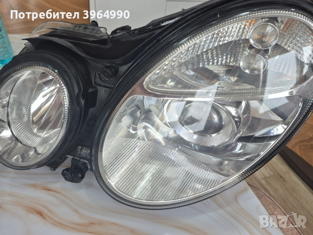 Кристални Оригинални КСЕНОНОВИ фарове за Мерцедес Еклас W211 , снимка 2 - Части - 54476943