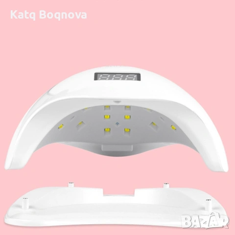 Елегантна и компактна UV LED лампа за нокти SUN5 с висока мощност-48W и 54W, снимка 3 - Друга електроника - 52778769
