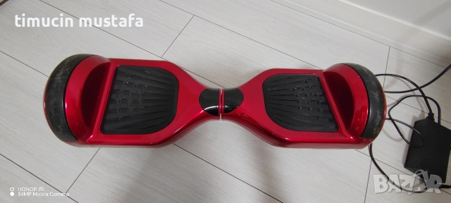 Червен Hoverboard 6.5" LED + Bluetooth тонколона