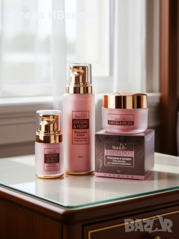 Комплект против бръчки, стареене на кожата, умора, снимка 2 - Козметика за лице - 54312187