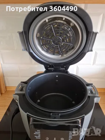 Multicook & Fry 2 в 1, Mултикукър и уред за готвене с горещ въздух, снимка 2 - Мултикукъри - 55345593