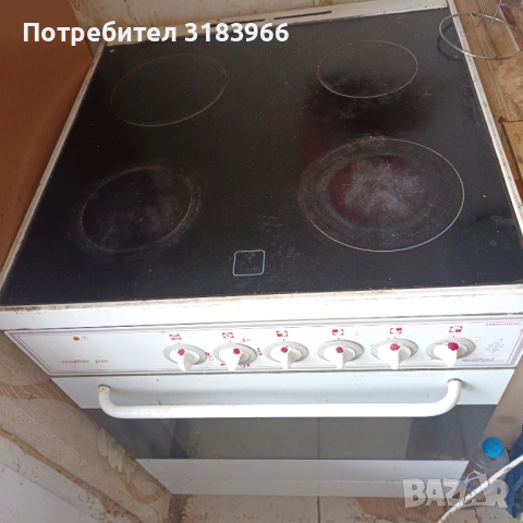 електрическа печка силтал с керемичен плот, снимка 3 - Печки, фурни - 54018955