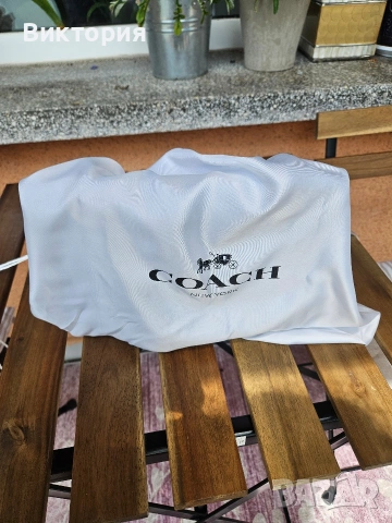 Дамска чанта Coach, снимка 9 - Чанти - 54767935