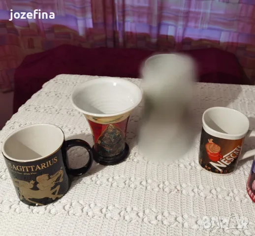 Керамични чаши различни, Арт, гръцка, халба,нес кафе..., снимка 2 - Декорация за дома - 51883214