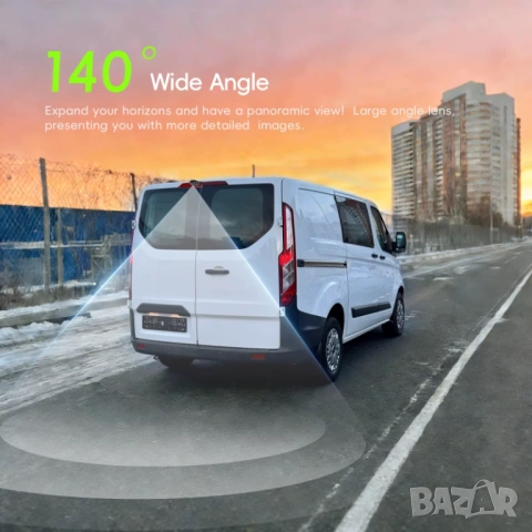 Камера за бус, Ford Transit, 2012, 2013, 2014, за стоп, заден ход, задно виждане нощно, Форд Транзит, снимка 11 - Аксесоари и консумативи - 54478330