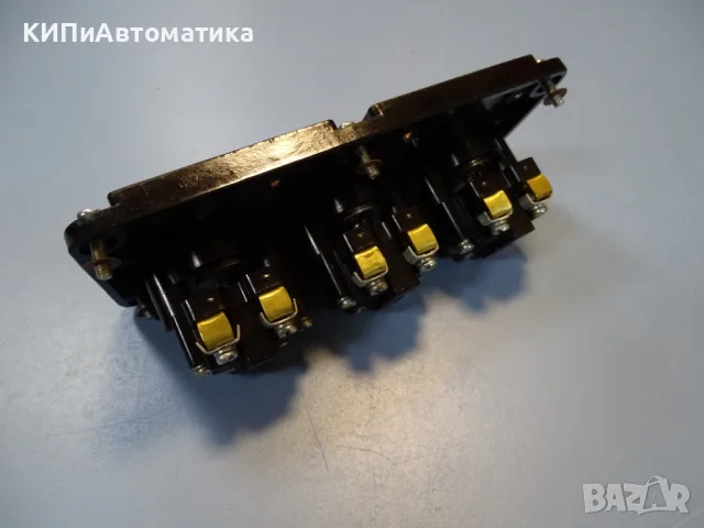 команден бутонен пост ПКЕ 112-ЗУЗ USSR push button control station 10A 500VAC, снимка 2 - Резервни части за машини - 55400648
