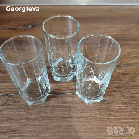 Стъклени чаши за вода.250 мл, снимка 3 - Чаши - 55671511