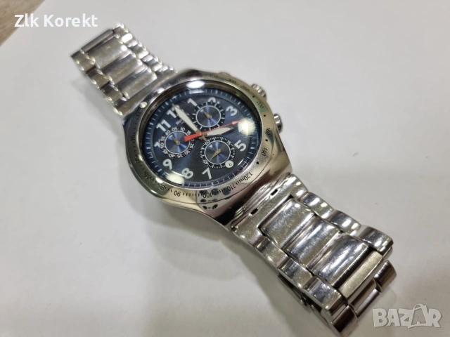 Часовник Swatch Irony Blue Maximus, снимка 3 - Мъжки - 54856385