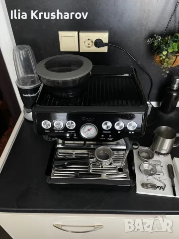 Кафемашина Sage Barista Express , снимка 2 - Кафемашини - 55671117