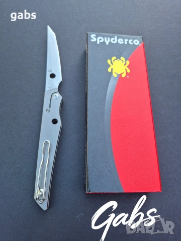 Сгъваем нож Spyderco COBOL C273, снимка 6 - Ножове - 54143240