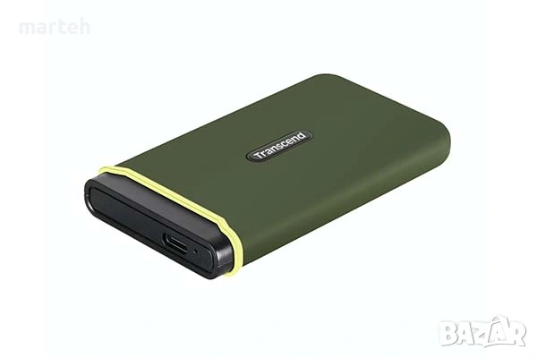 Твърд диск, Transcend 1TB, External SSD, ESD380C, USB 3.2 Gen 2, Type C, снимка 2 - IP камери - 51928948