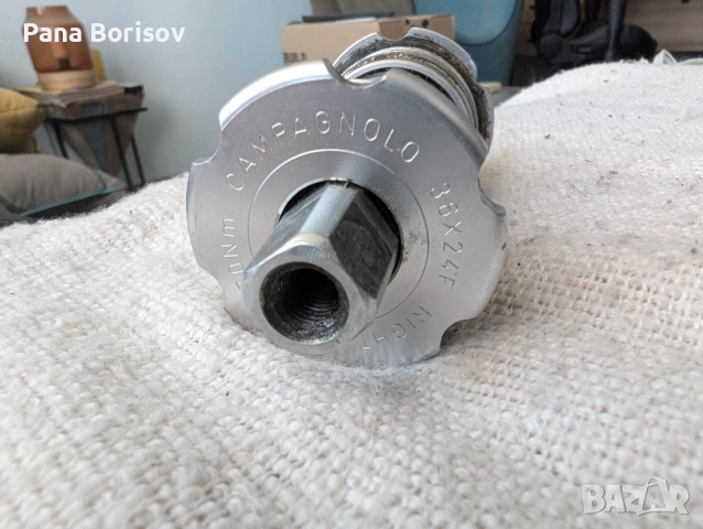 Ретро Средно Движение Campagnolo ITA, снимка 2 - Части за велосипеди - 55247228