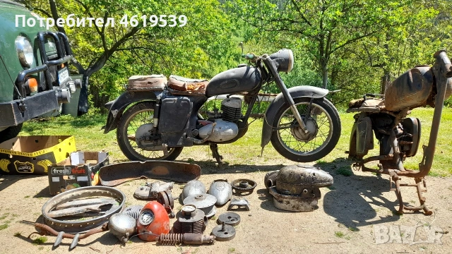 Балкан 250 М2 1959 БЕЗ ДОКУМЕНТИ , снимка 16 - Мотоциклети и мототехника - 54402009
