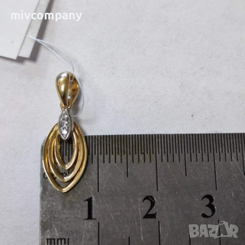 Златна Висулка 0.92гр., снимка 5 - Колиета, медальони, синджири - 54931569