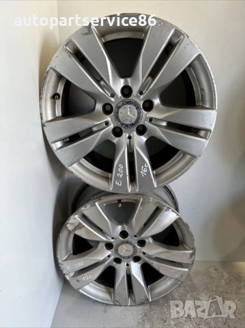 Алуминиеви джанти 8x16 ET46 за Mercedes W212 2.2 CDI (2012) A2124010202 , снимка 3 - Части - 54203738